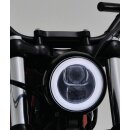 DAYTONA LED Scheinwerfer Headlight Unit NEO VINTAGE Black Bottom Mount