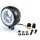 DAYTONA LED Scheinwerfer Headlight Unit NEO VINTAGE Black Bottom Mount