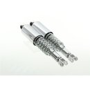 Honda CB 500 550 Four 330 mm Stoßdämpfer Federbein Paar Chrome Rear Shock Kit Japan Repro