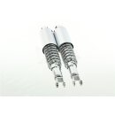 Honda CB 500 550 Four 330 mm Stoßdämpfer Federbein Paar Chrome Rear Shock Kit Japan Repro