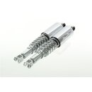 Honda CB 500 550 Four 330 mm Stoßdämpfer Federbein Paar Chrome Rear Shock Kit Japan Repro