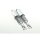 Honda CB 500 550 Four 330 mm Stoßdämpfer Federbein Paar Chrome Rear Shock Kit Japan Repro