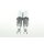 Honda CB 500 550 Four 330 mm Stoßdämpfer Federbein Paar Chrome Rear Shock Kit Japan Repro