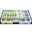 CBP Sortiment Vielfachstecker JP2,8 weiss 296 tlg.