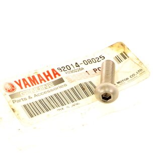 Yamaha Schraube Bolzen Fersenschutz M8x25Bolt Screw Button Head