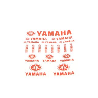 Yamaha Aufkleber Set Rot STICKER SHEET RED N086L0C0003A