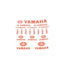 Yamaha Aufkleber Set Rot STICKER SHEET RED N086L0C0003A
