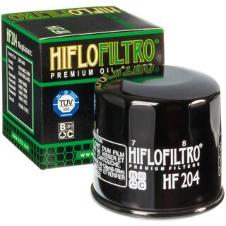 Ölfilter Hiflo OELFILTER HF 204 Vergl. Nr. 15410-MCJ-000 / 16097-1068 / -1070 / -1072 / -0002