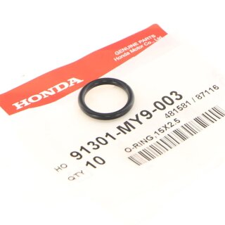 Honda  O-Ring Ölleitung Ölpumpe Bolzen Filter Dichtringe 15x2,5 oil hoses
